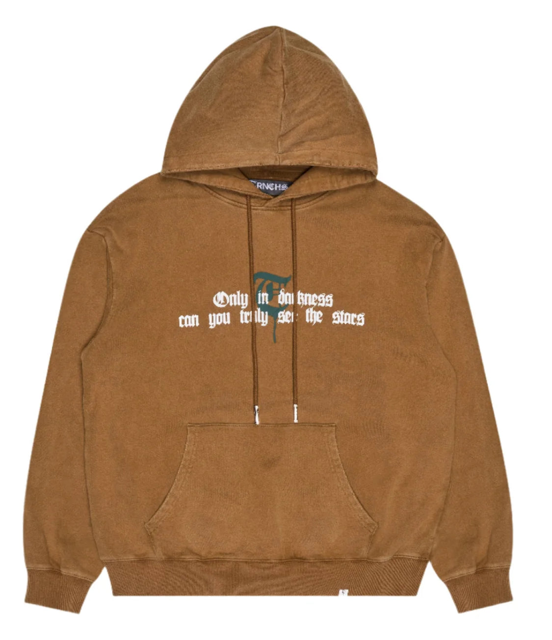 TRNCHS “SEE STARS” VINTAGE BROWN HOODIE