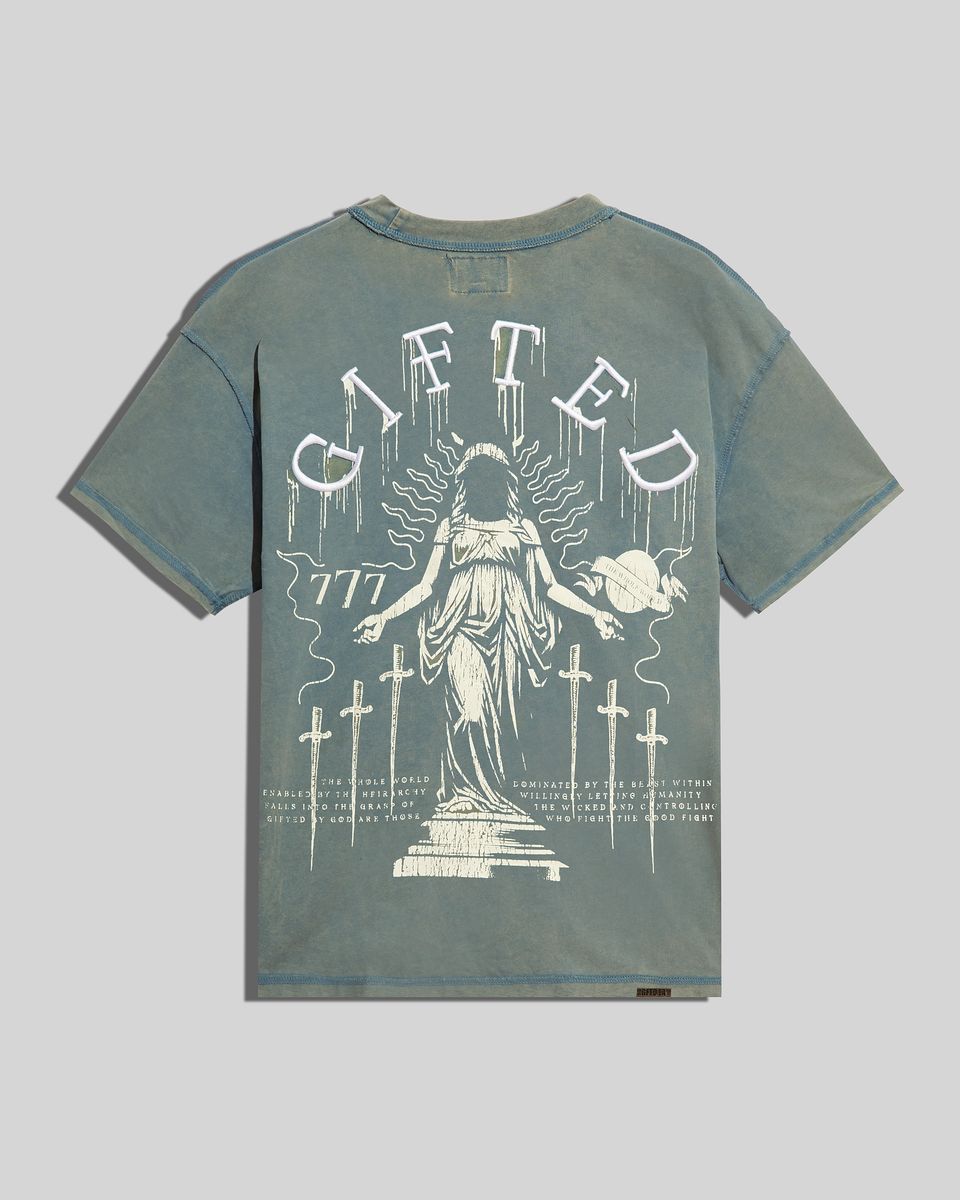 Gftd La “Lucky  Angel Blue Tee”