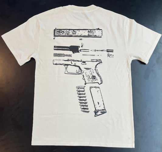 Beast “In Glock We Trust” Off White