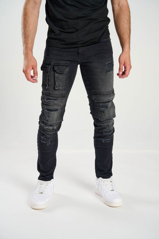 Spark “Black Ash Skinny Jeans”