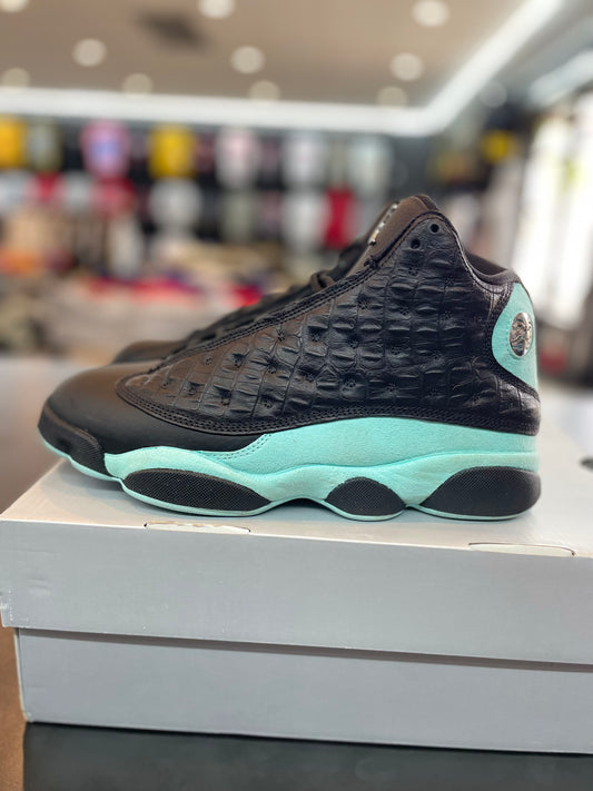 Air Jordan Retro 13 “Black Island Green” *Size 8.5 Preowned*