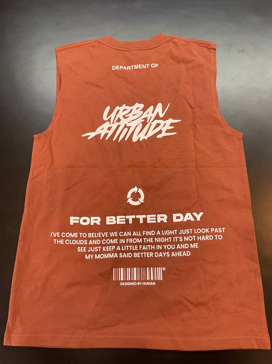 Beast “Urban Attitude” Sleeve Less”