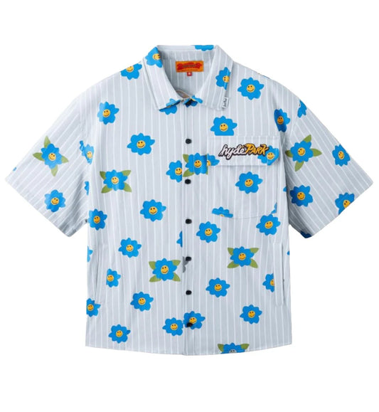 Hyde Park “The Weekend Blender Button -Up Shirt- Blue Lemon”