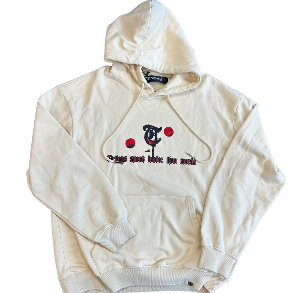 Trnchs “Vintage Cream Hoodie”