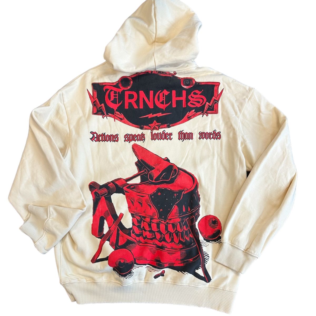 Trnchs “Vintage Cream Hoodie”