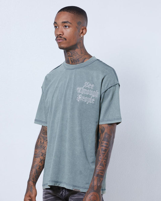 Gftd La “Lucky  Angel Blue Tee”