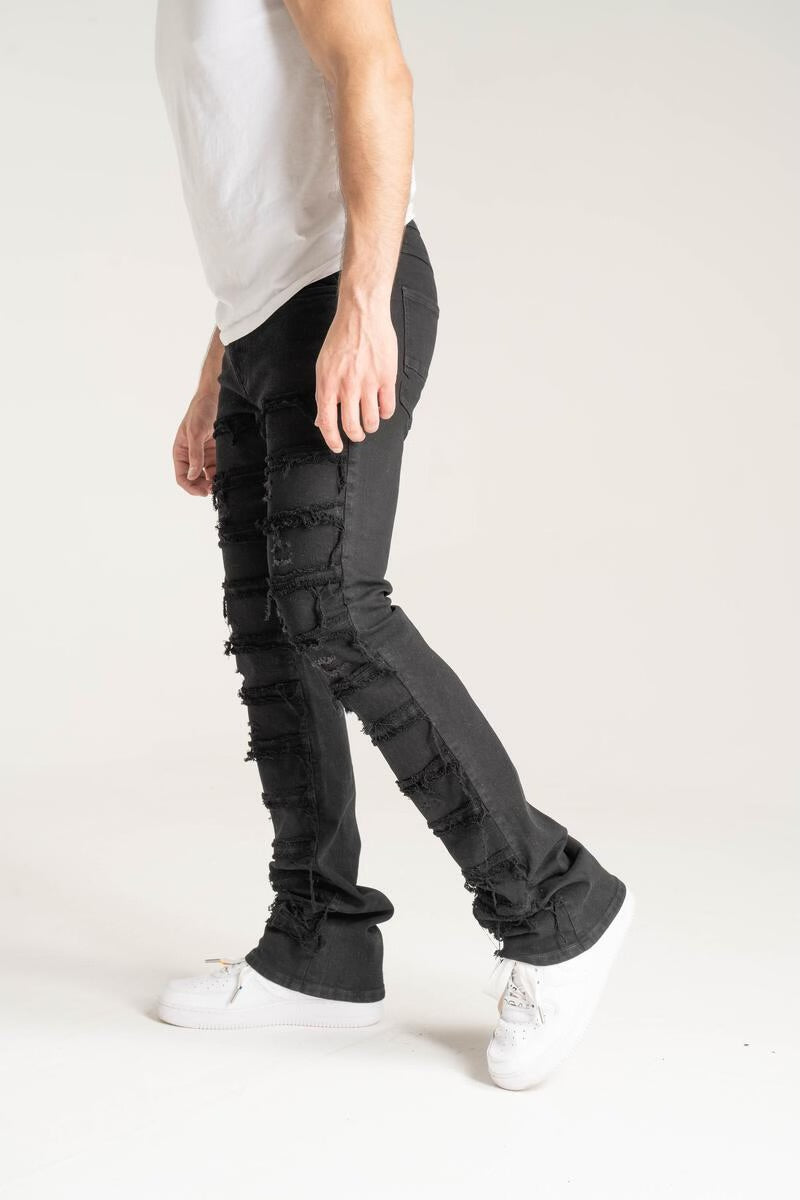 Spark “Black Stack  Jeans”