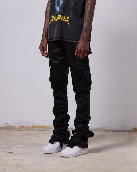 Gftd La “Drake Black” (Stack Jeans)