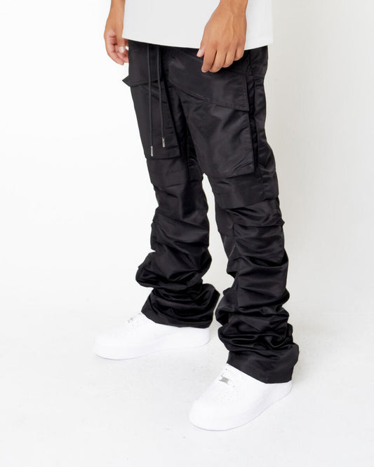 Eptm “Stack Flare Black Pants”