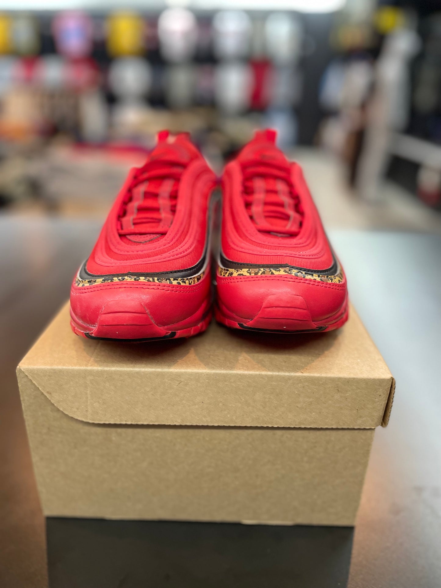 Nike Air Max 97 “Leopard Pack Red” *Size 6.5 Preowned*