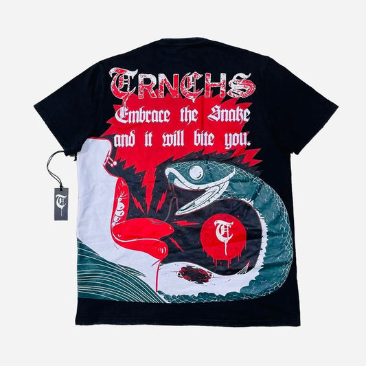 Trnchs “Vintage Black Tee”