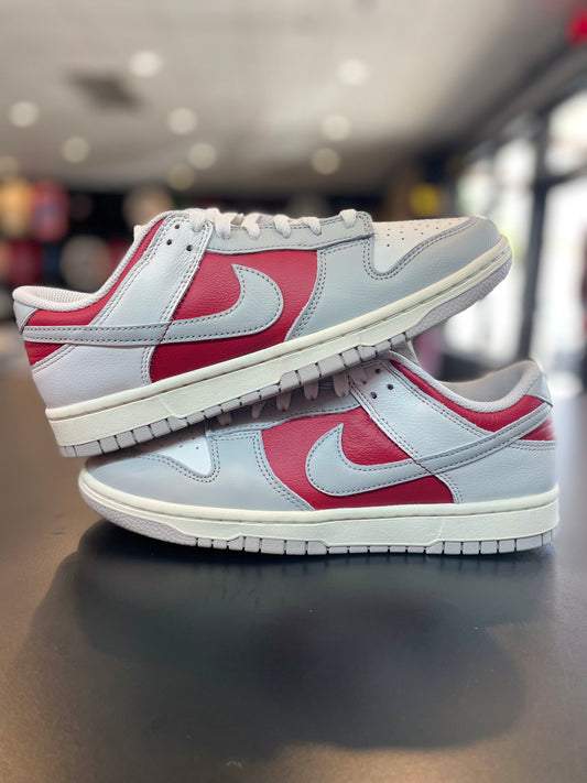 Nike Dunk Low “Light Iron Ore Gym Red”