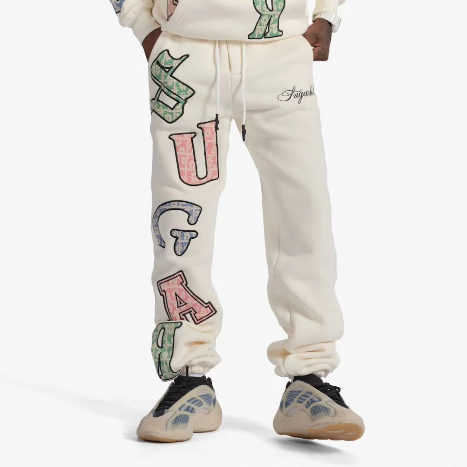 Sugar hills "Cereal" Sweatpants (cream)