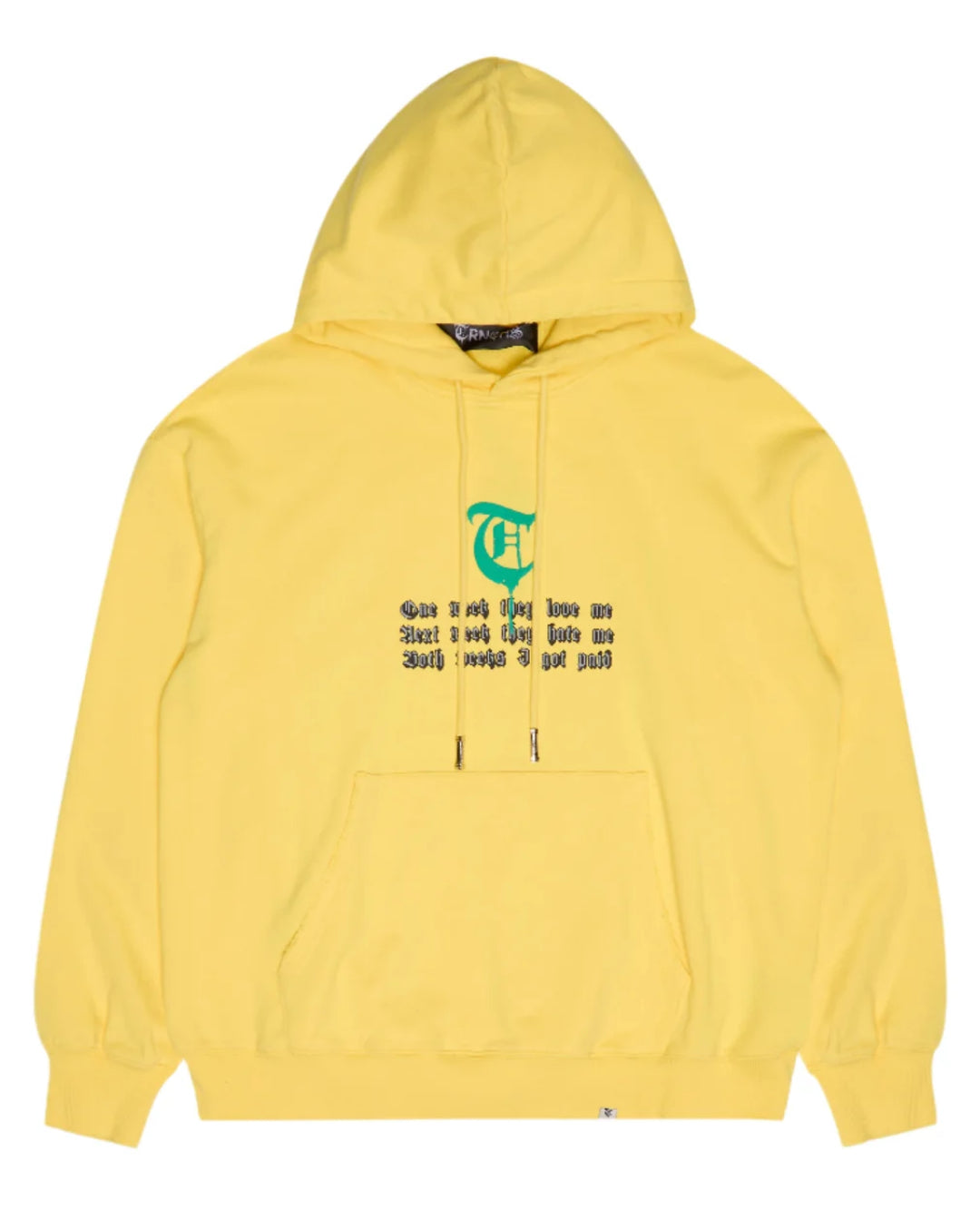 TRNCHS “SMOKING SITI" VINTAGE YELLOW HOODIE