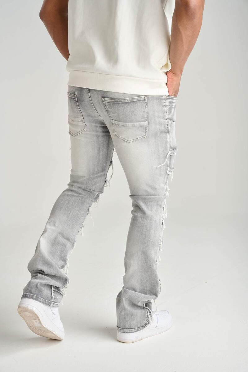 Spark “Grey Stack  Jeans”