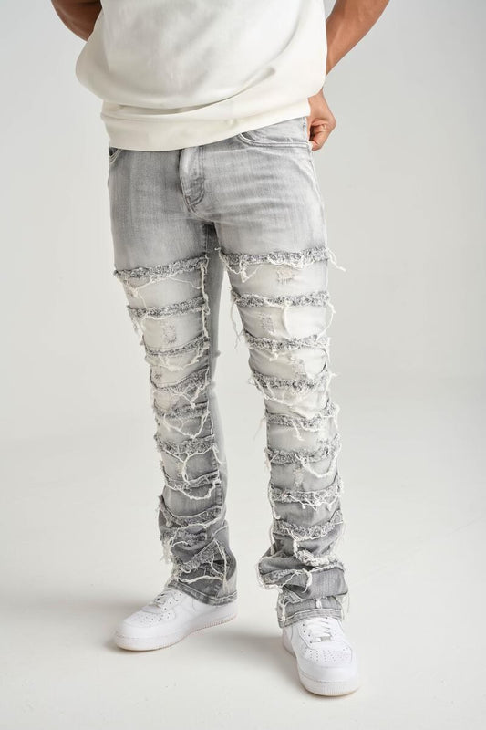 Spark “Grey Stack  Jeans”