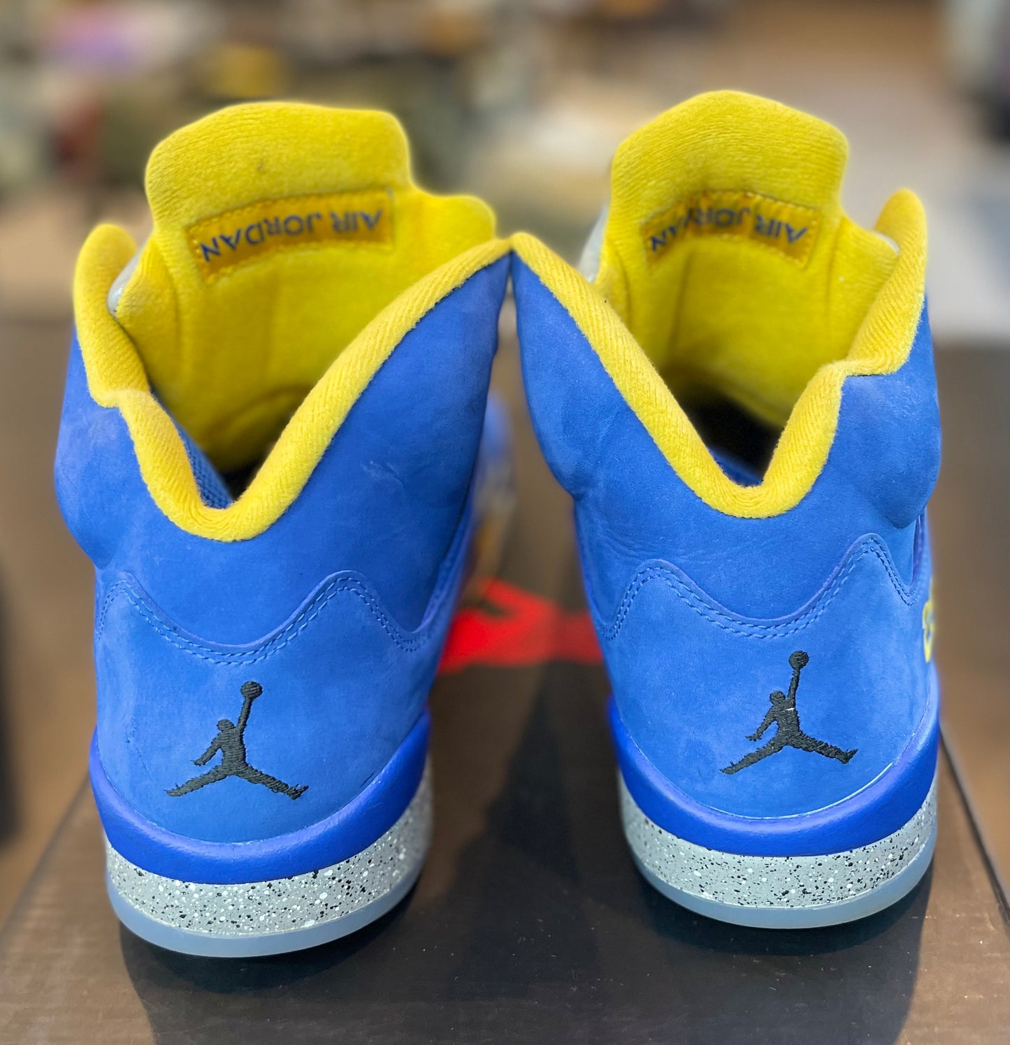 Air Jordan Retro 5 JSP “ Laney Varsity Royal” *Size 9.5 Preowned*