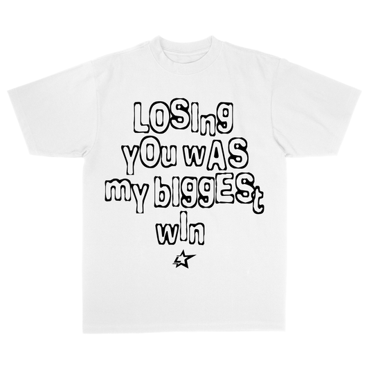 Lonely Hearts Club “ Losing You Was My Biggest Win Premium T-Shirt ”