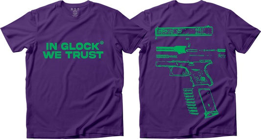 Beast “ In Glock We Trust” Purple