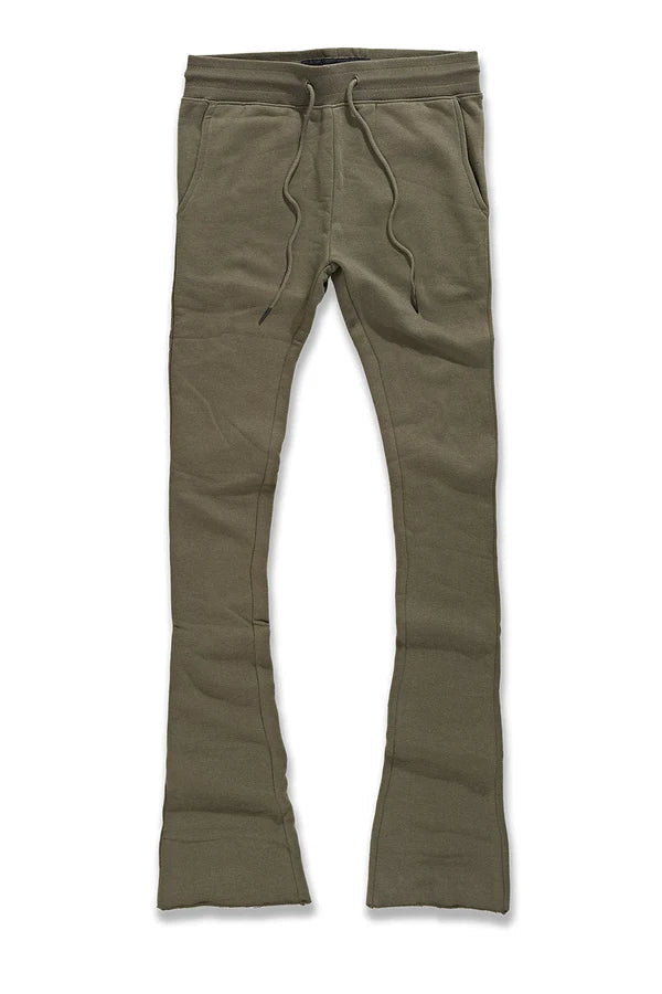 Jordan Craig “Uptown Stacked Jogger Pants” (Olive)