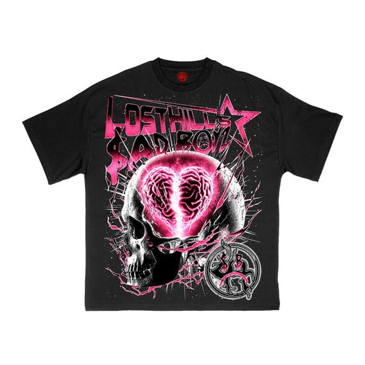 Lost In The Hills “Lhb Black Pink Tee”