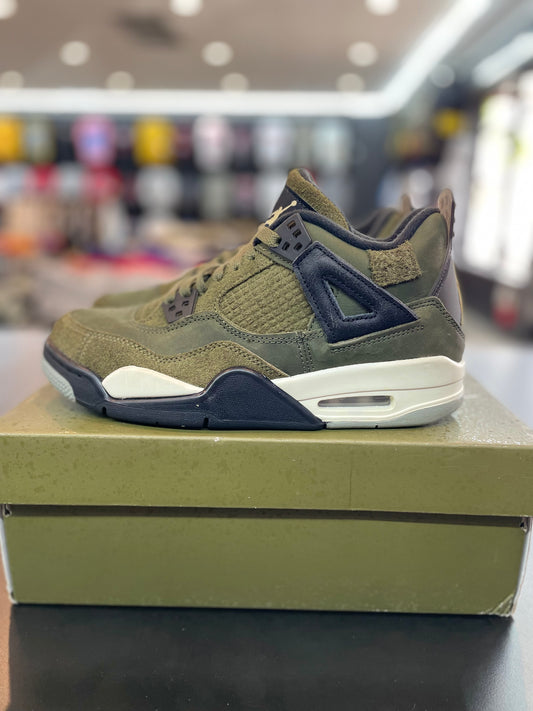 Air Jordan Retro 4 “Craft Olive” *Size 7 Preowned*