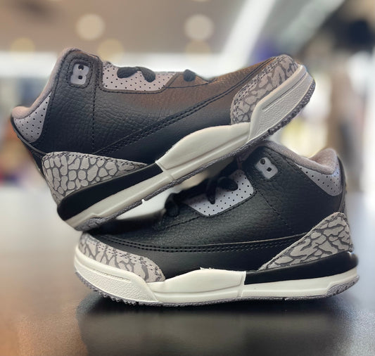 Air Jordan Retro 3 “Black Cement” (TD)