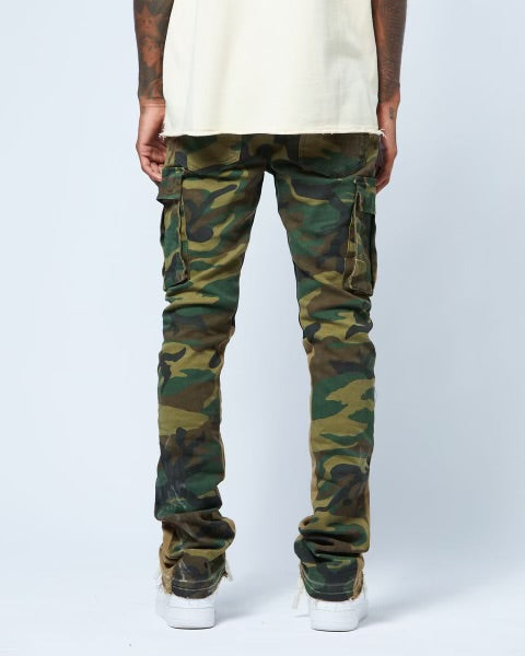 Ajenda “Camo Stack Jeans”