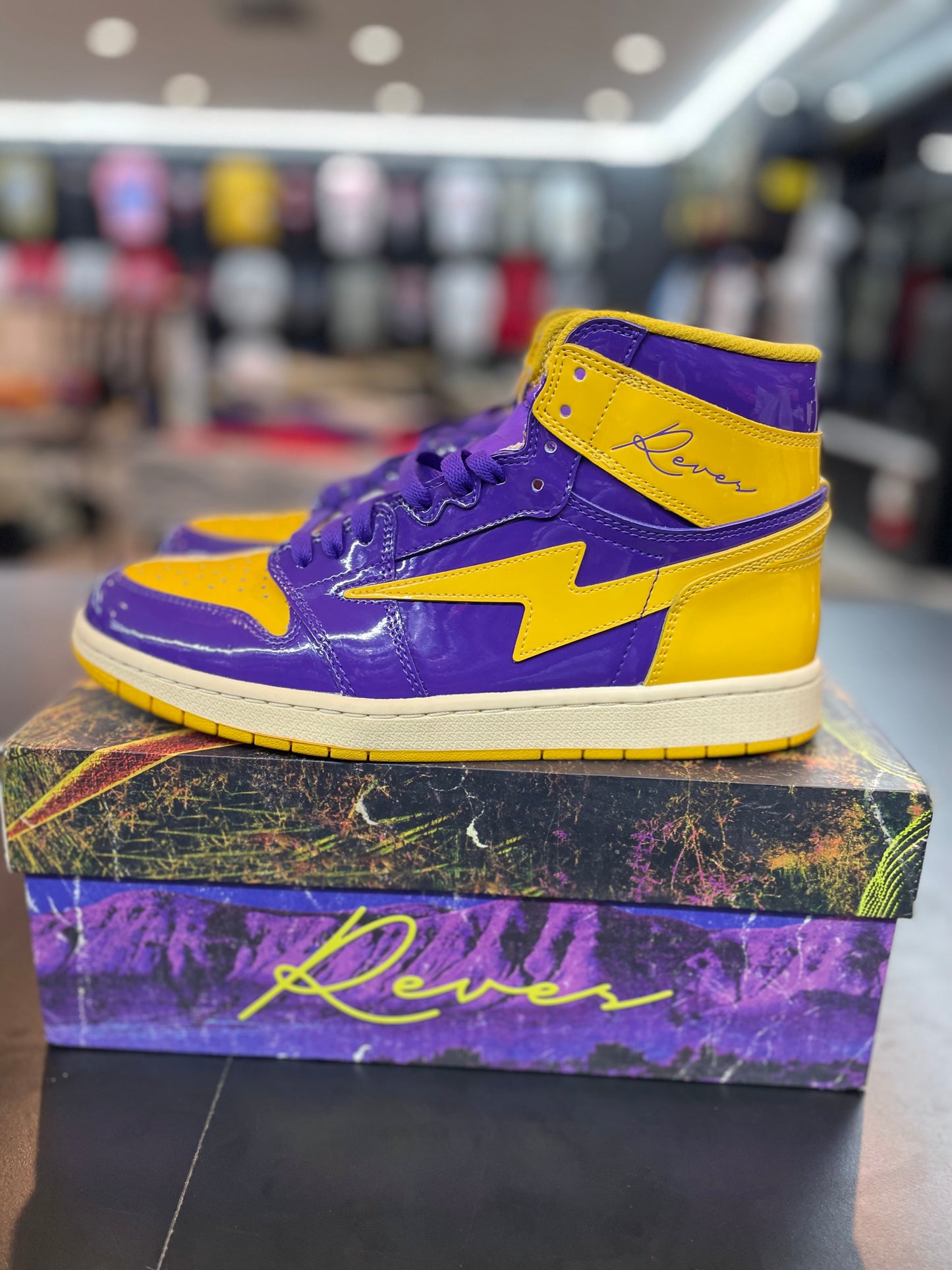 Kool Kiy “Ncat Purple/Yellow” *Size 10.5 Preowned*