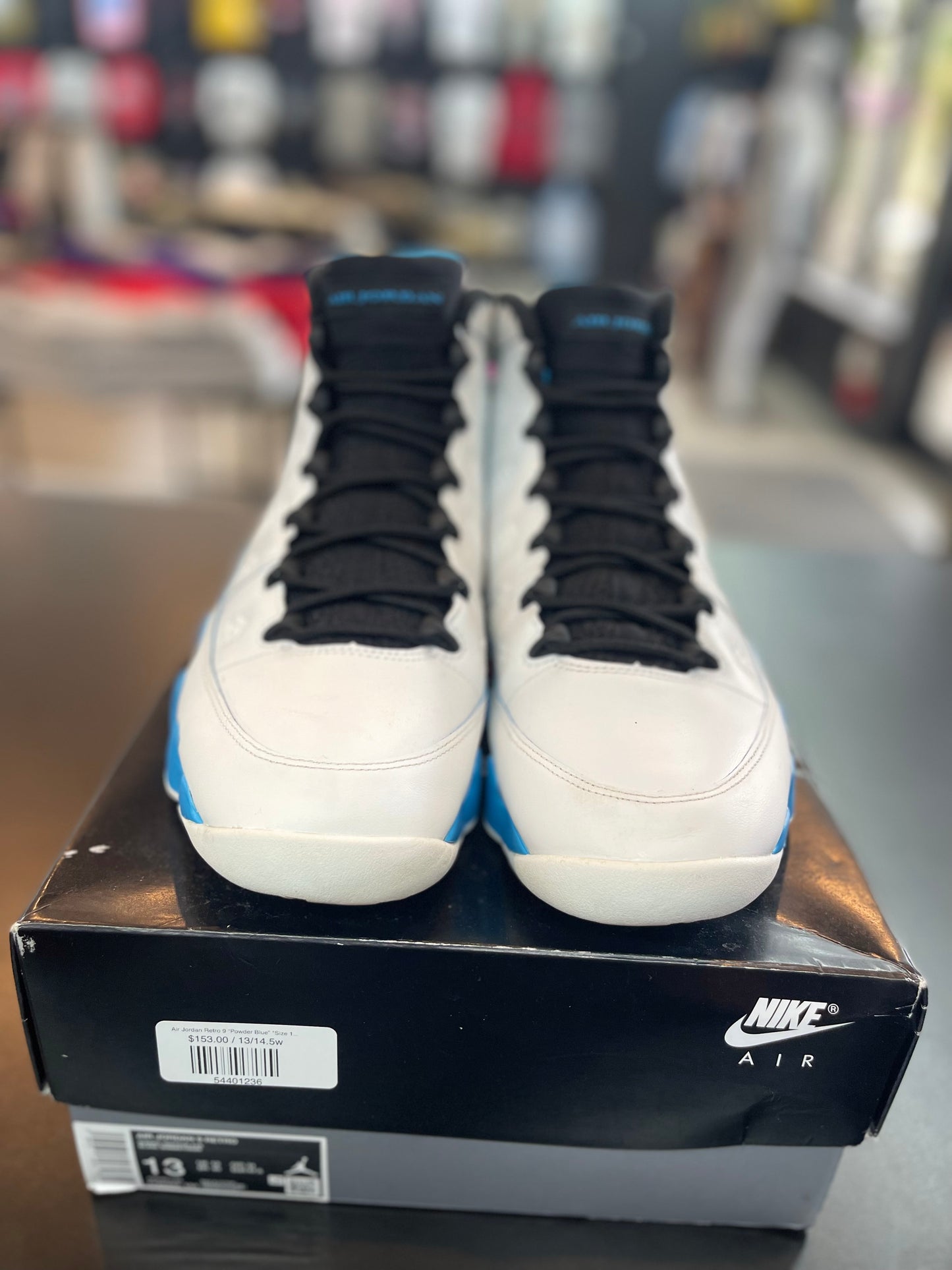 Air Jordan Retro 9 “Powder Blue” *Size 13 Preowned*