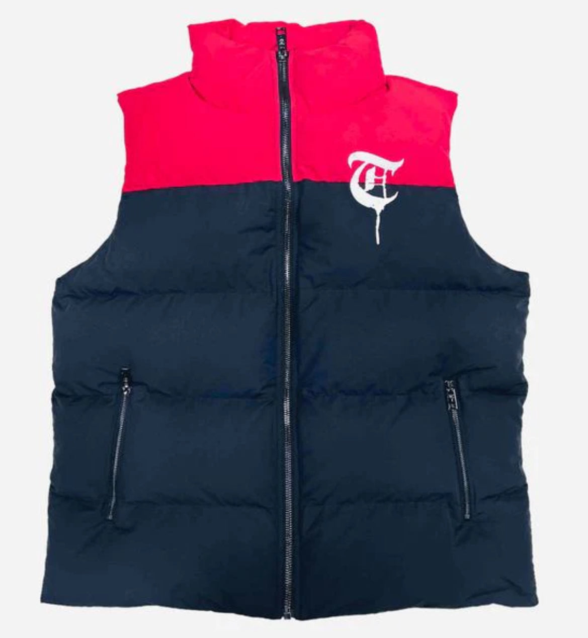 TRNCHS "AURORA" Red/Black Bubble Vest