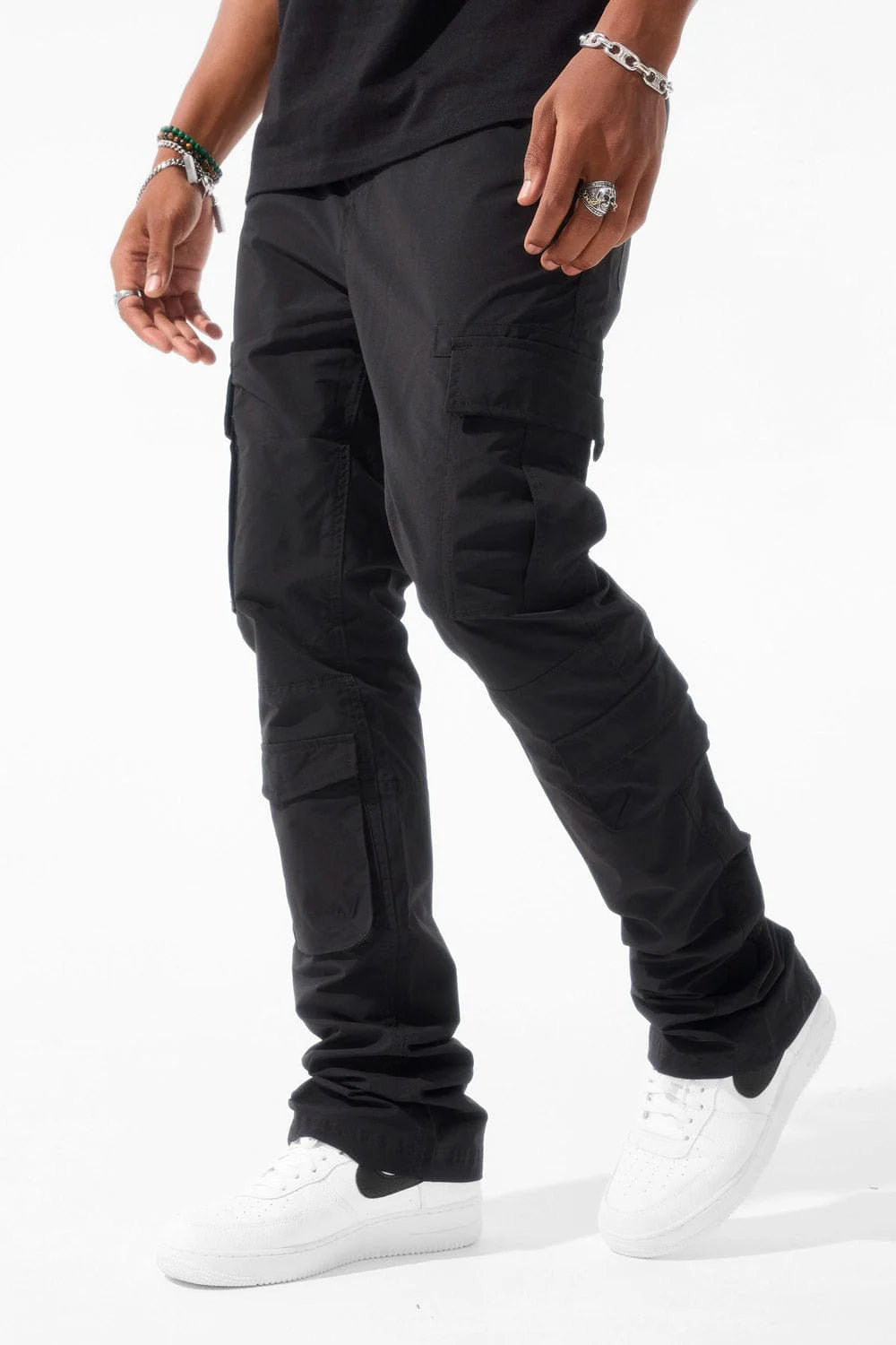 Martin Stacked - Venture Cargo Pants (Black)