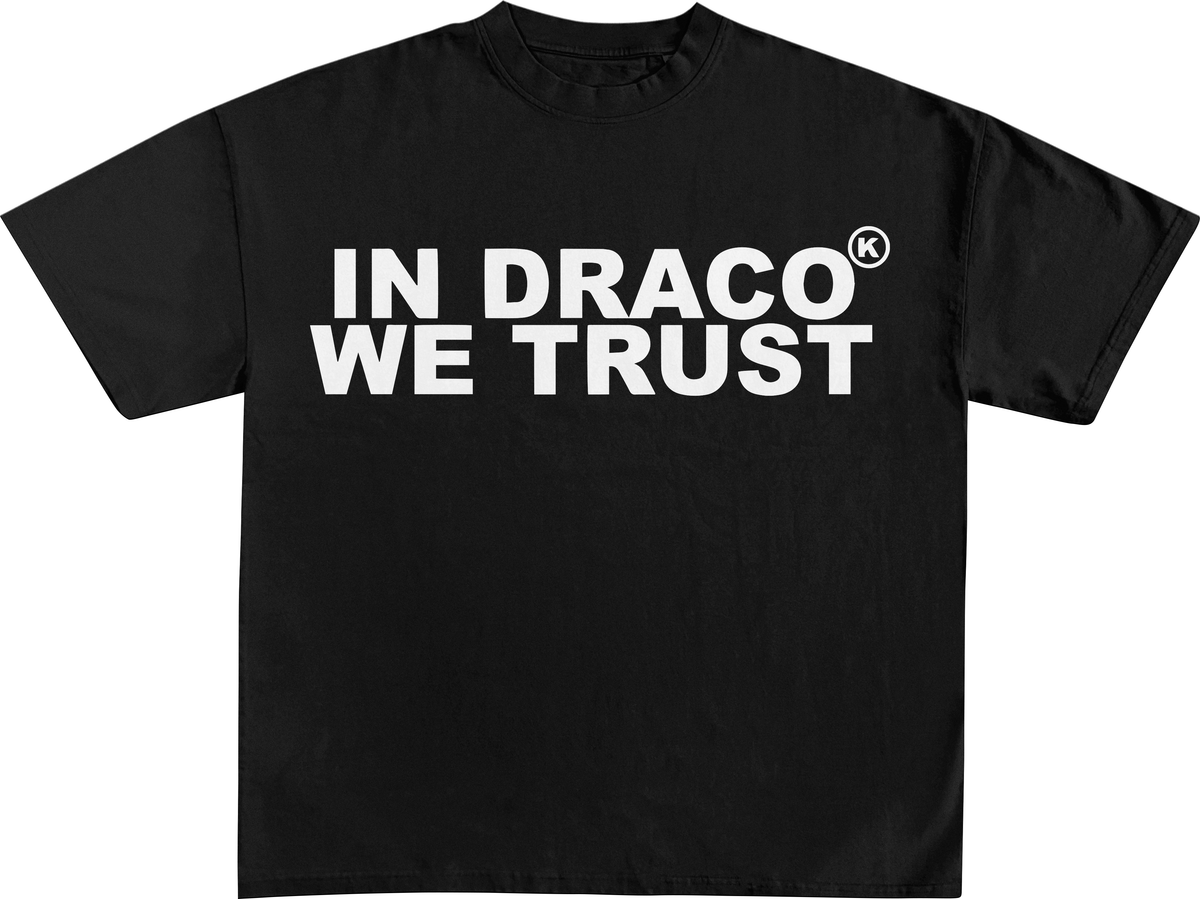 Merch “Draco Tee” Black/White