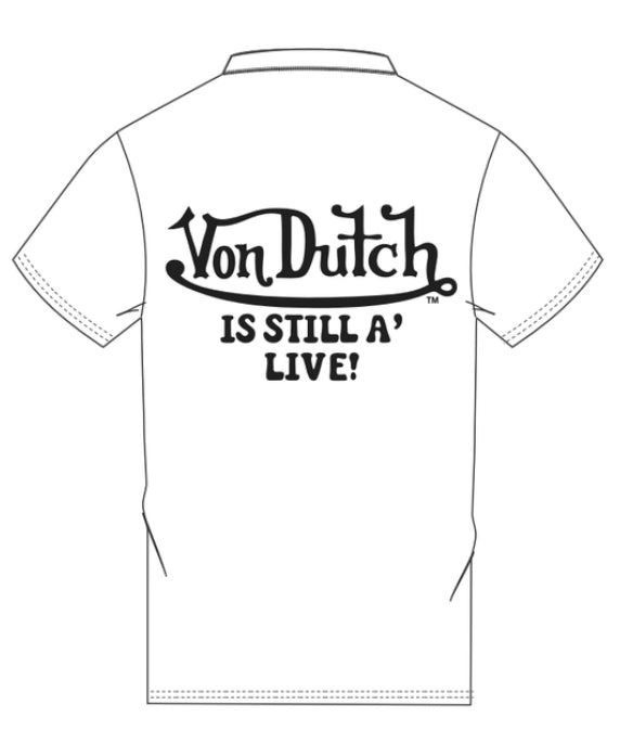 VON DUTCH WHITE SHIRT