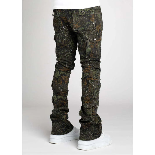 GUAPI “ CAMO TACTICAL STACKED DENIM “